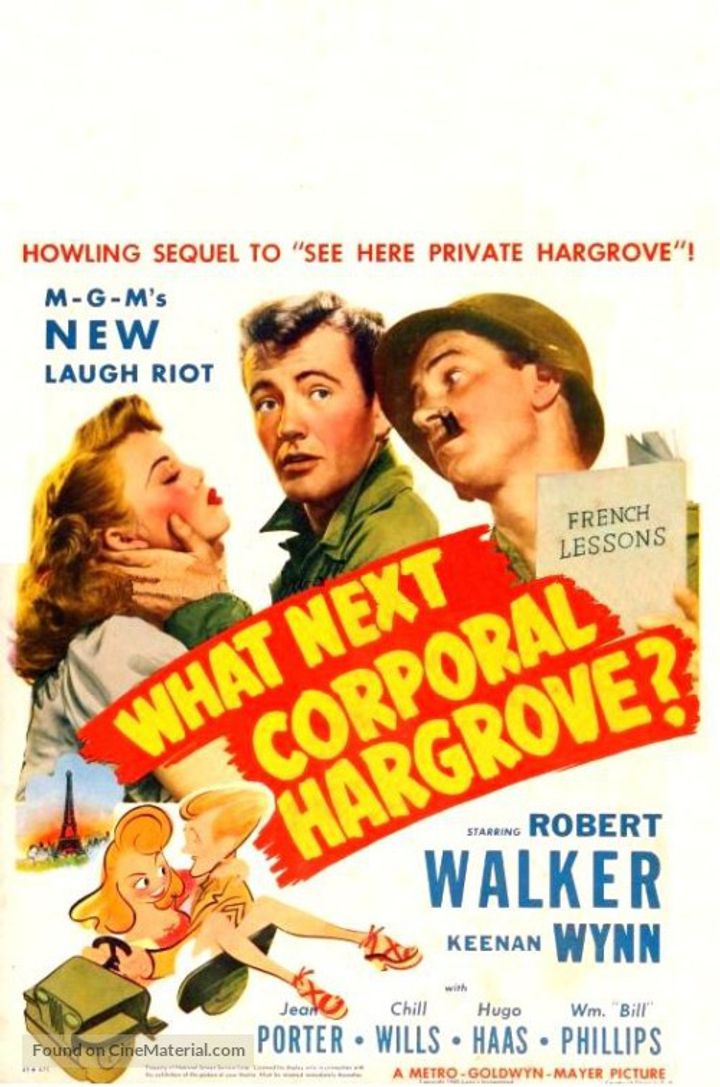 What Next, Corporal Hargrove? (1945) Poster