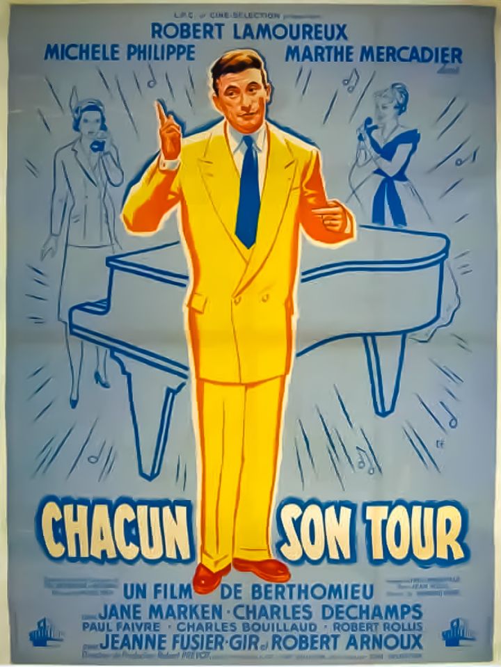 Chacun Son Tour (1951) Poster