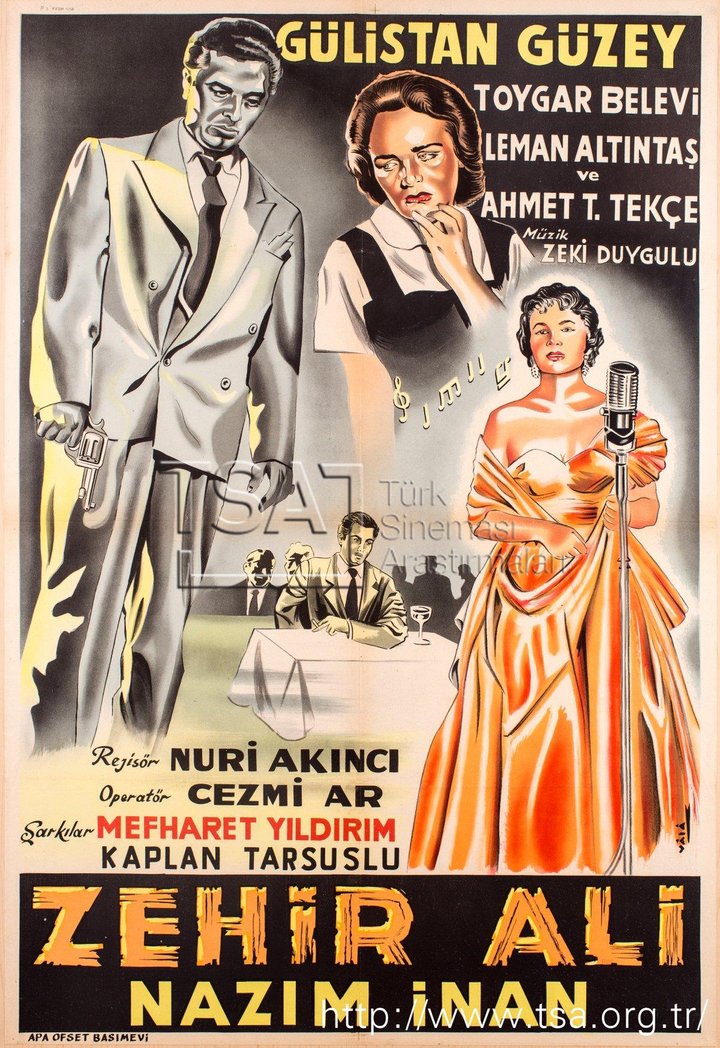 Zehir Ali (1959) Poster