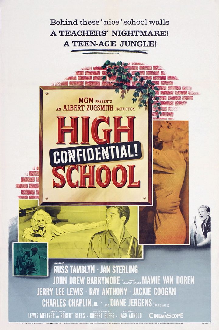 High School Confidential! (1958) Poster