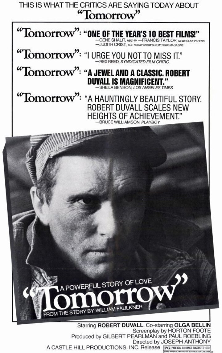 Tomorrow (1972) Poster