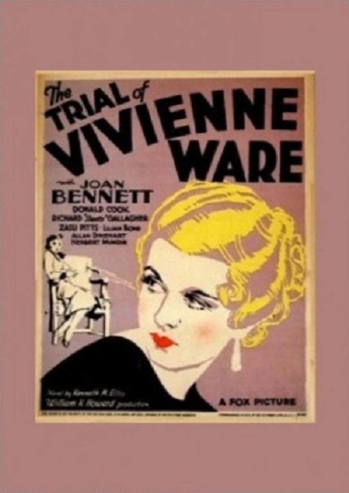 The Trial Of Vivienne Ware (1932) Poster