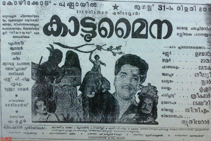 Kaattu Mynah (1963) Poster