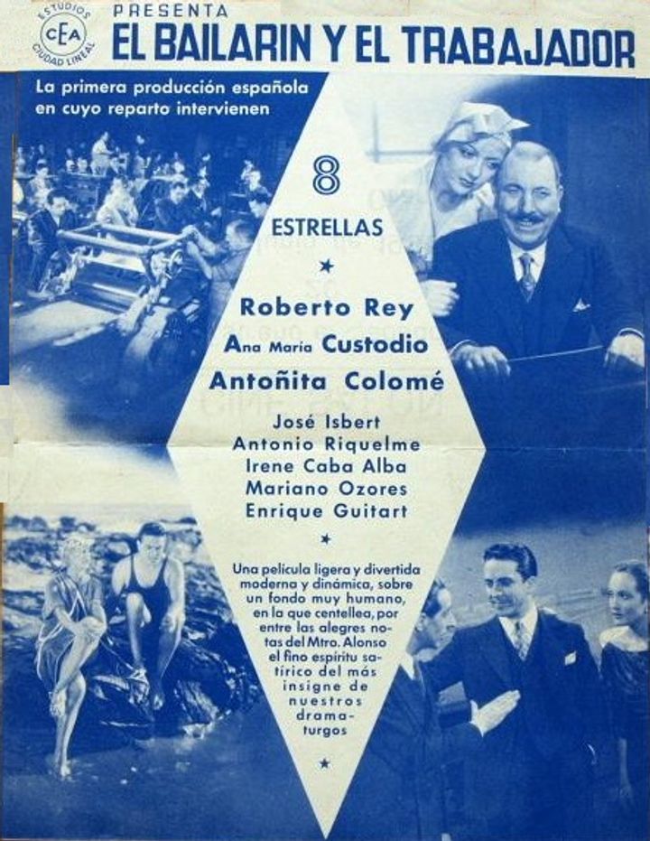 El Bailarín Y El Trabajador (1936) Poster