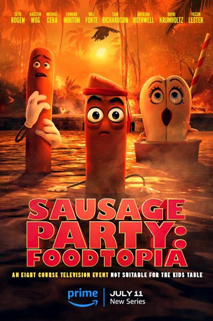 Sausage Party: Foodtopia (2024) Poster