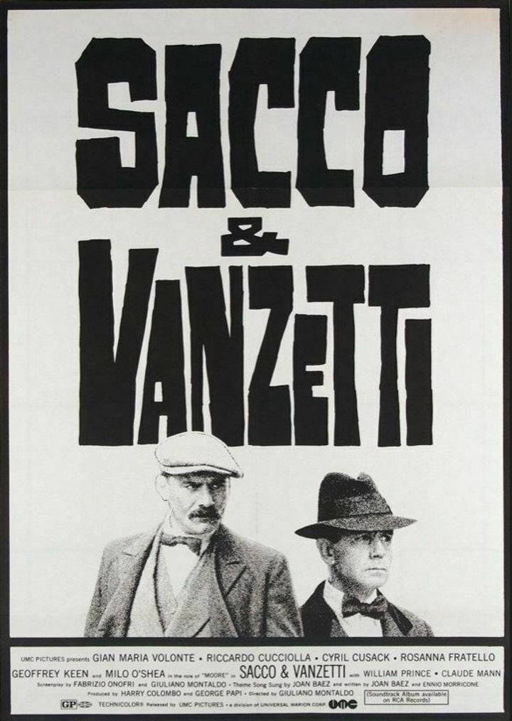 Sacco E Vanzetti (1971) Poster