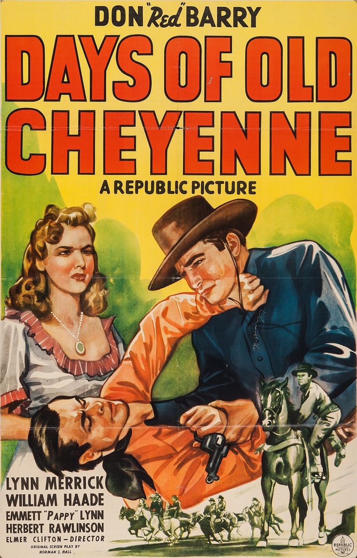 Days Of Old Cheyenne (1943) Poster