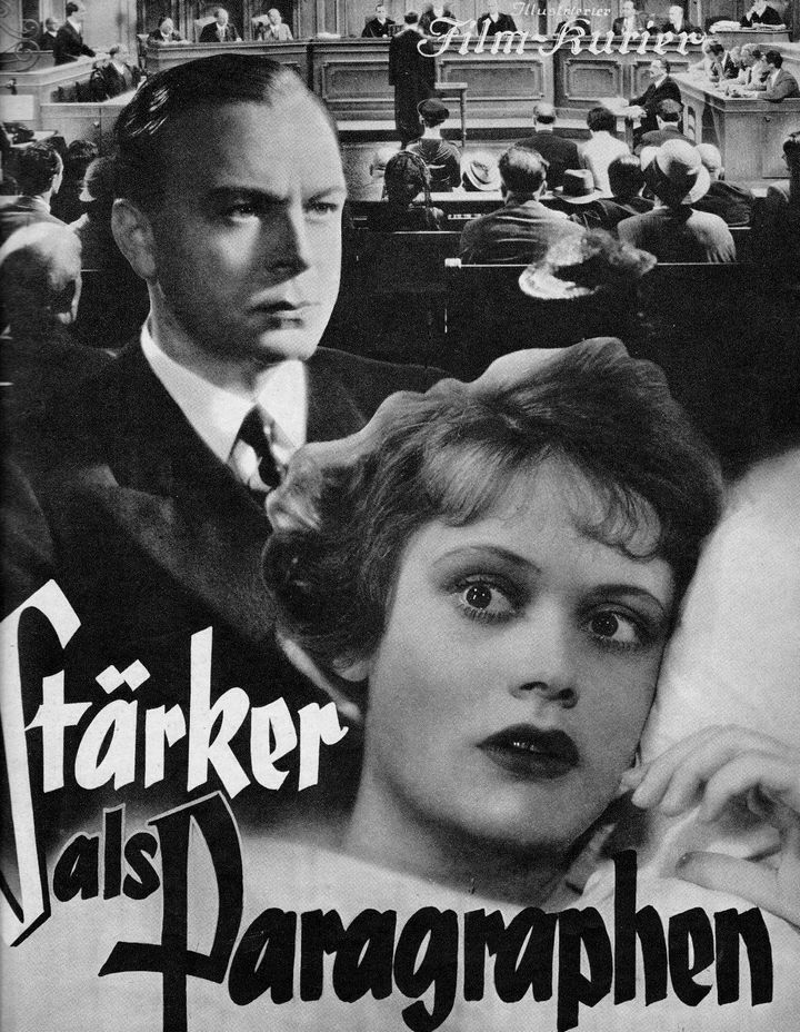 Stärker Als Paragraphen (1936) Poster