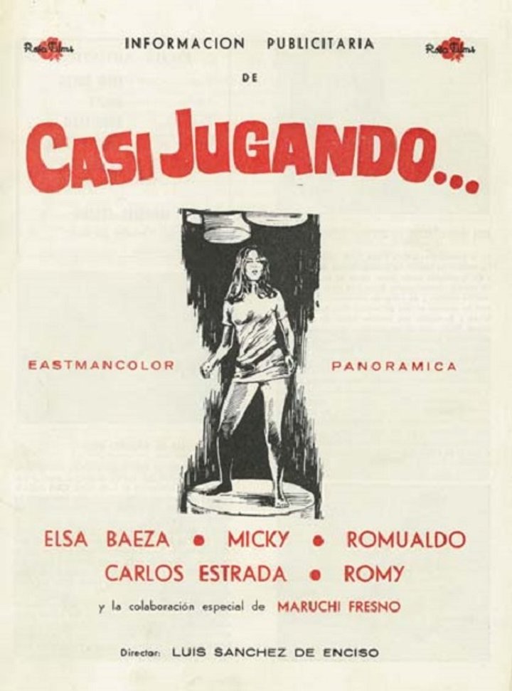 Casi Jugando (1969) Poster