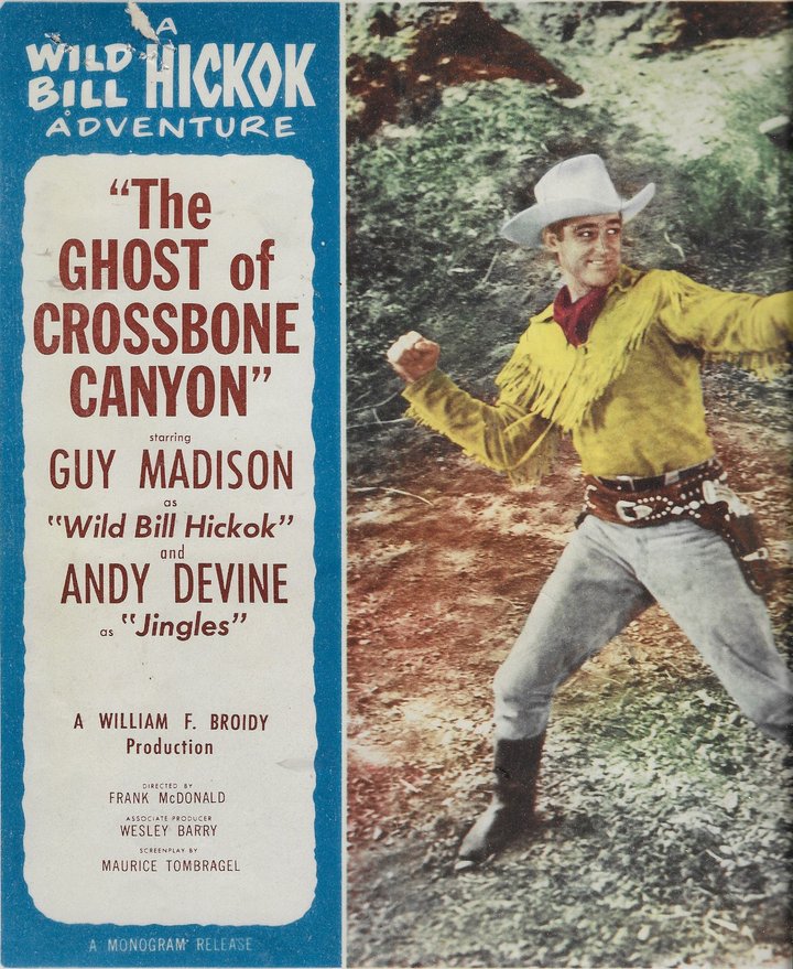 The Ghost Of Crossbone Canyon (1952) Poster