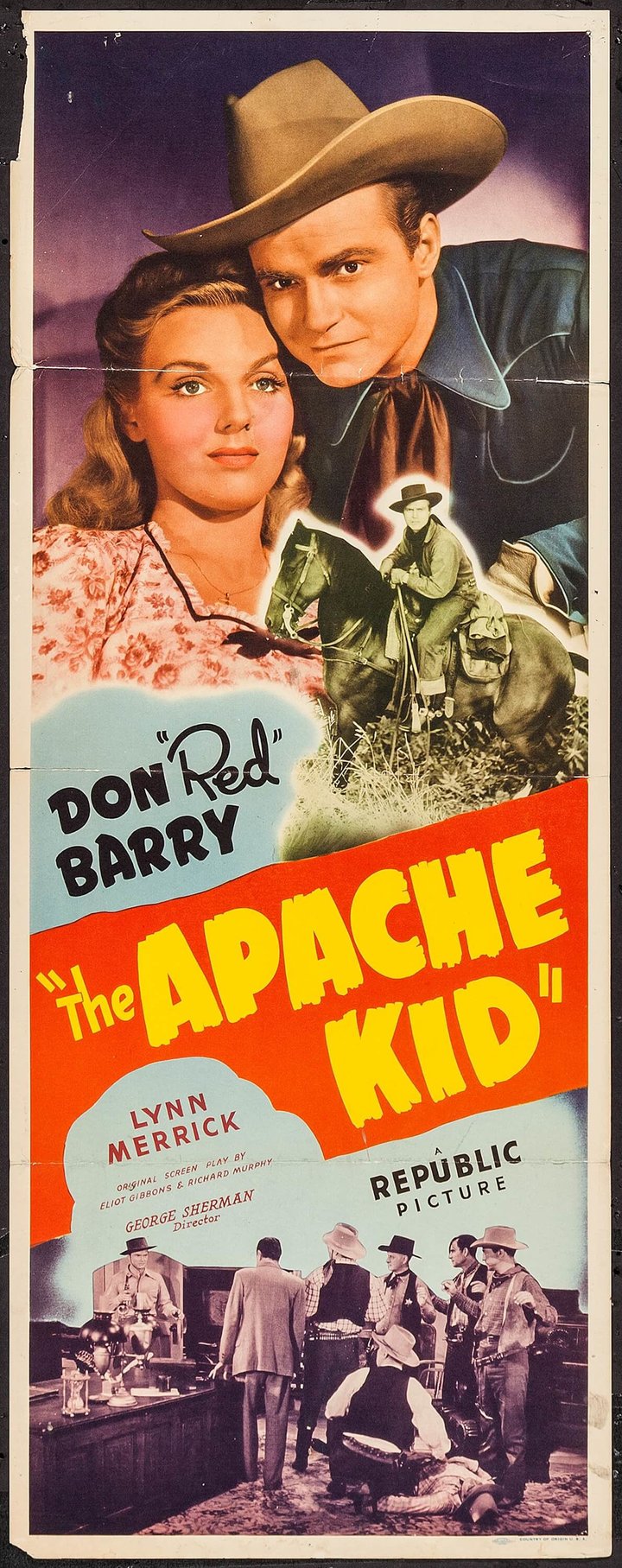 The Apache Kid (1941) Poster