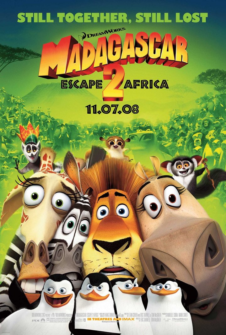 Madagascar: Escape 2 Africa (2008) Poster