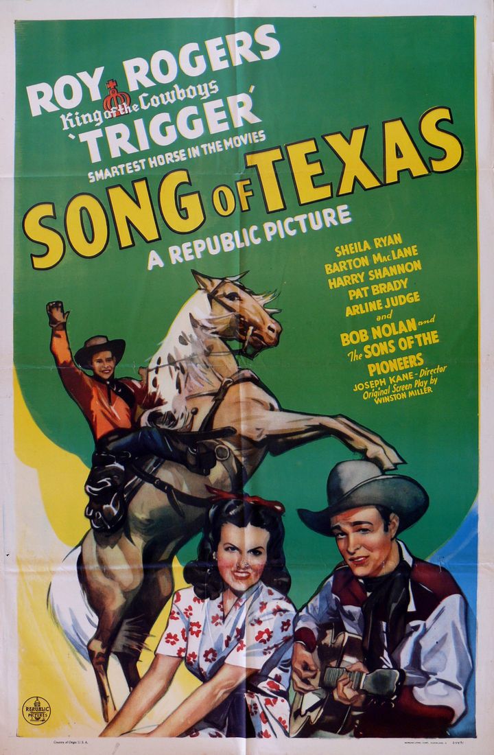 Song Of Texas (1943) Poster