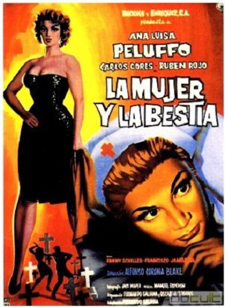 La Mujer Y La Bestia (1959) Poster