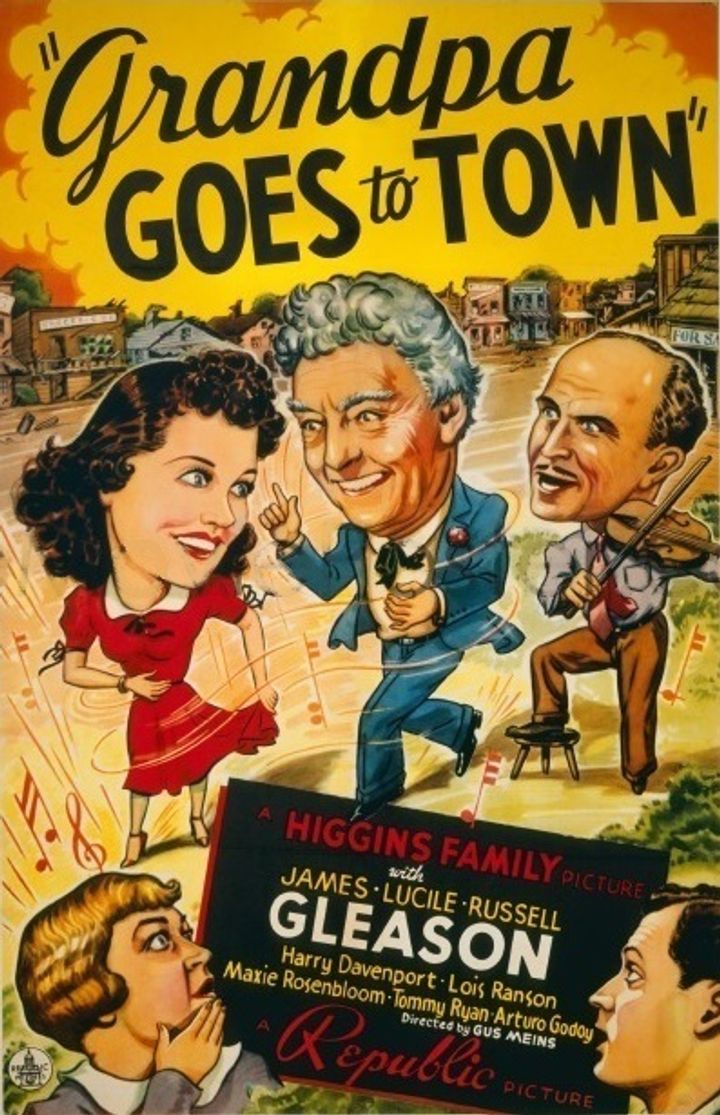 Grandpa Goes To Town (1940) Poster