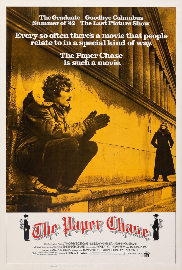 The Paper Chase (1973) Poster