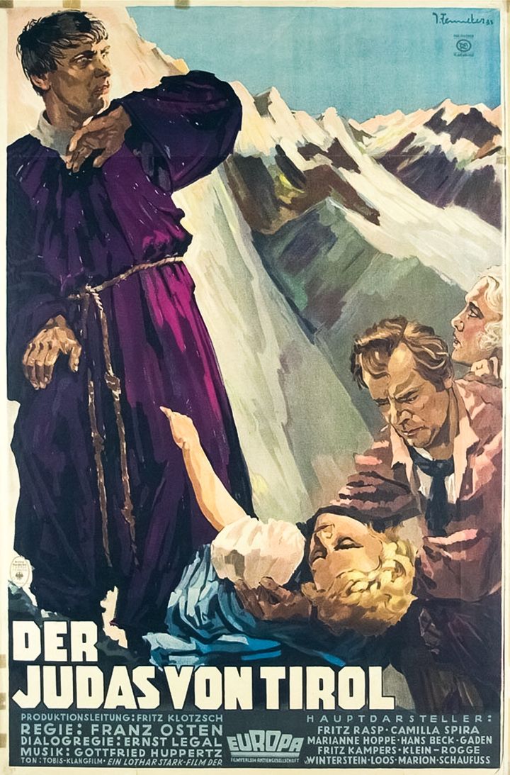 Der Judas Von Tirol (1933) Poster