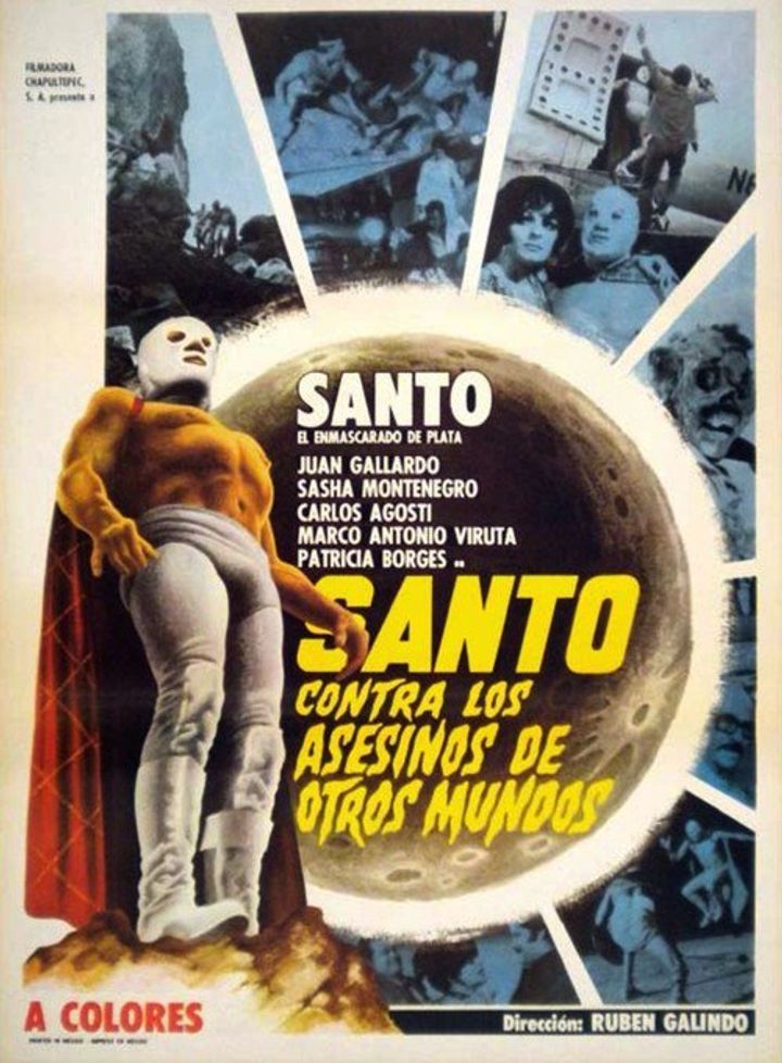 Santo Contra Los Asesinos De Otros Mundos (1973) Poster