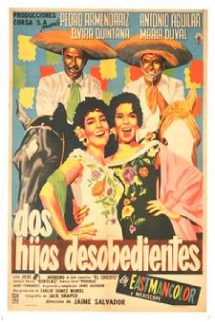 Dos Hijos Desobedientes (1960) Poster