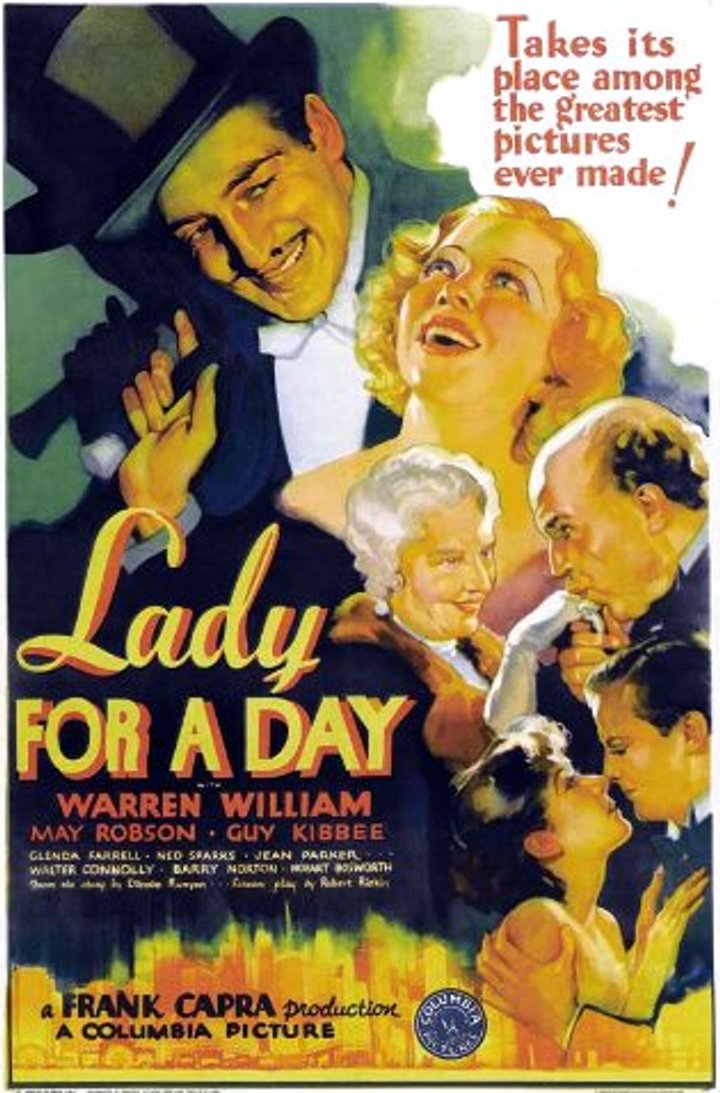 Lady For A Day (1933) Poster