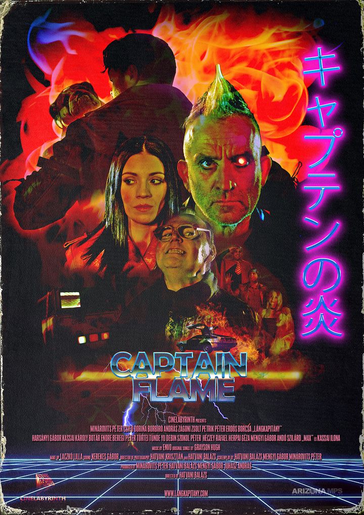 Captain Flame Poster