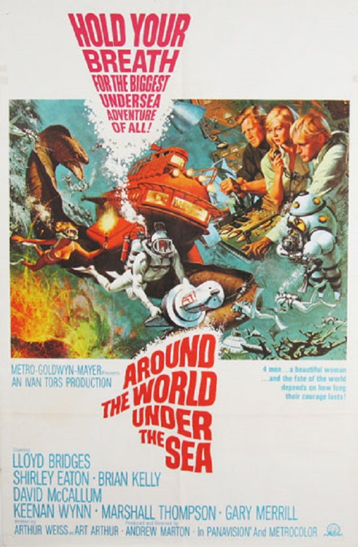 Around The World Under The Sea (1966) Poster