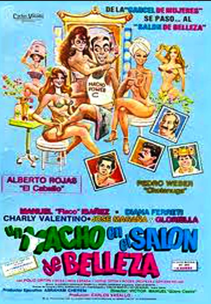 Un Macho En El Salón De Belleza (1987) Poster