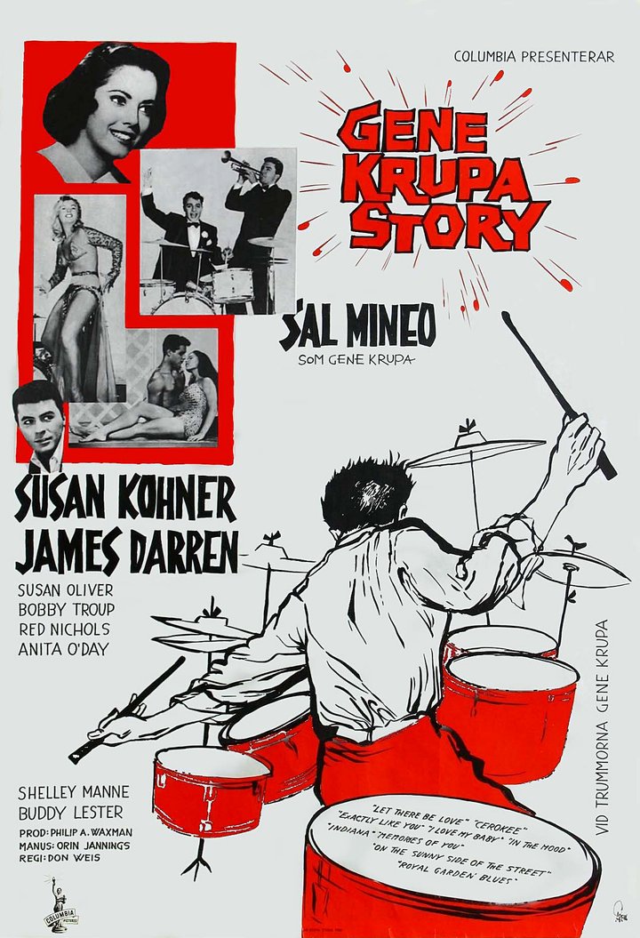 The Gene Krupa Story (1959) Poster