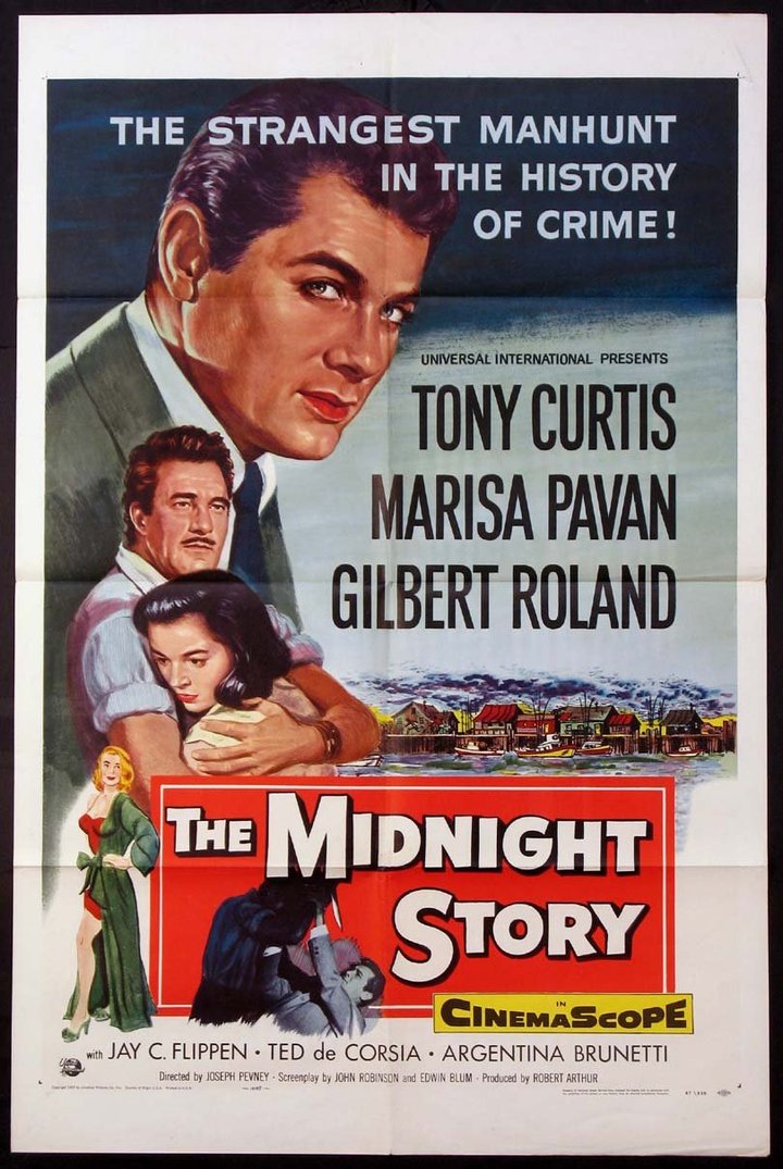 The Midnight Story (1957) Poster