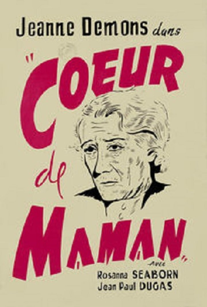 Coeur De Maman (1953) Poster