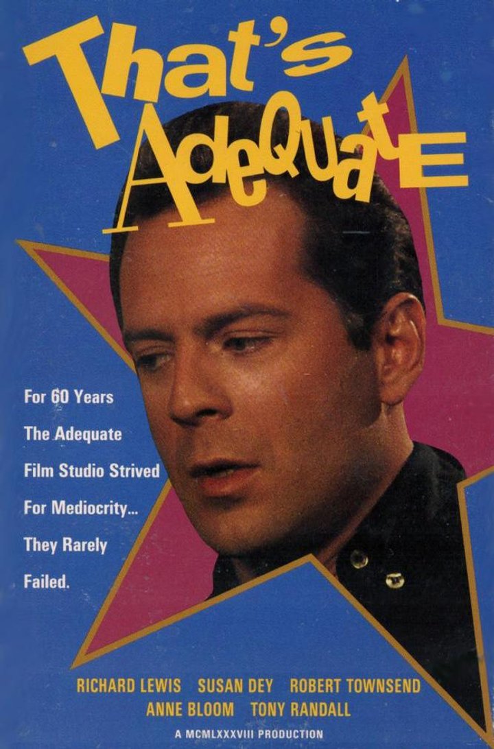 That's Adequate (1989) Poster