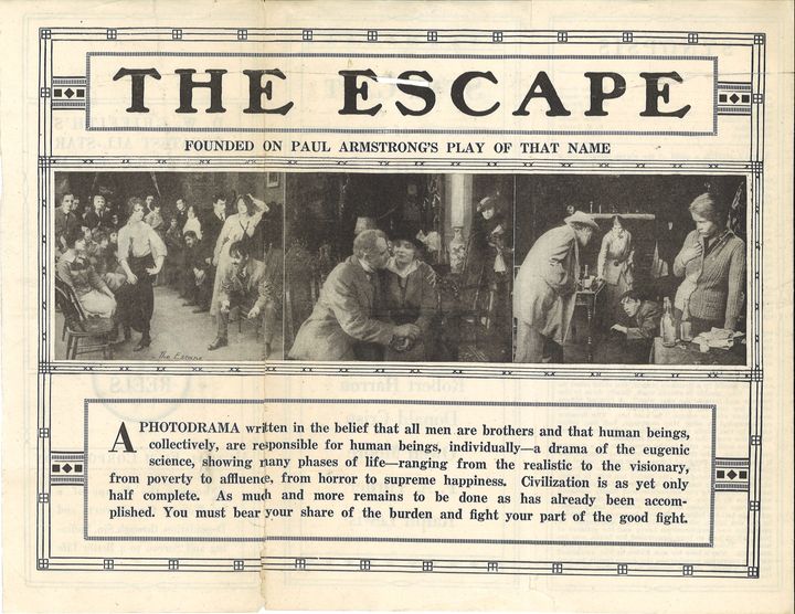 The Escape (1914) Poster