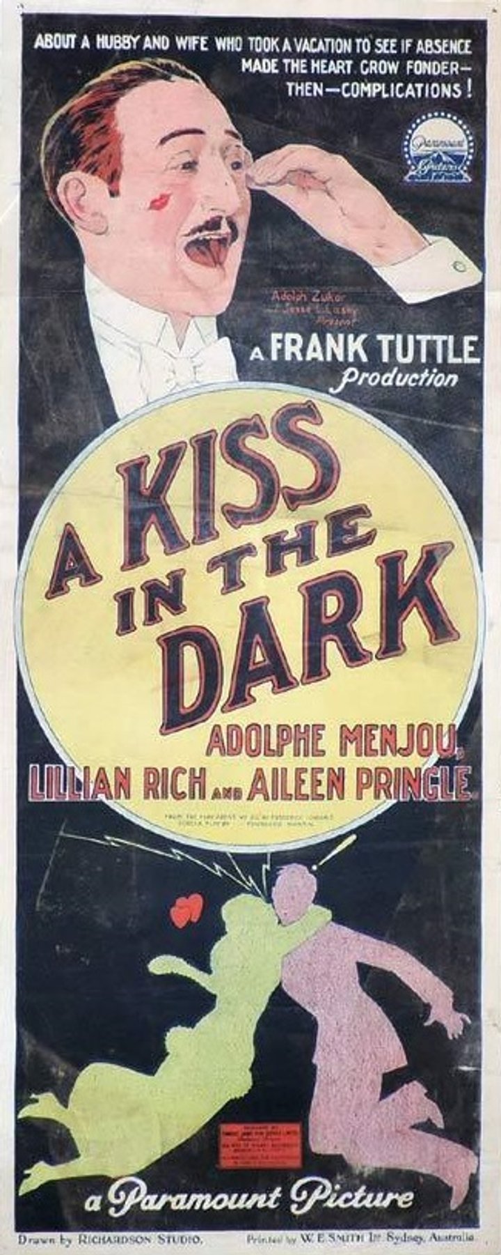 A Kiss In The Dark (1925) Poster