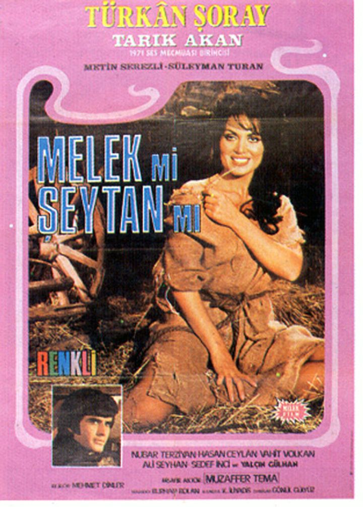 Melek Mi Seytan Mi (1971) Poster