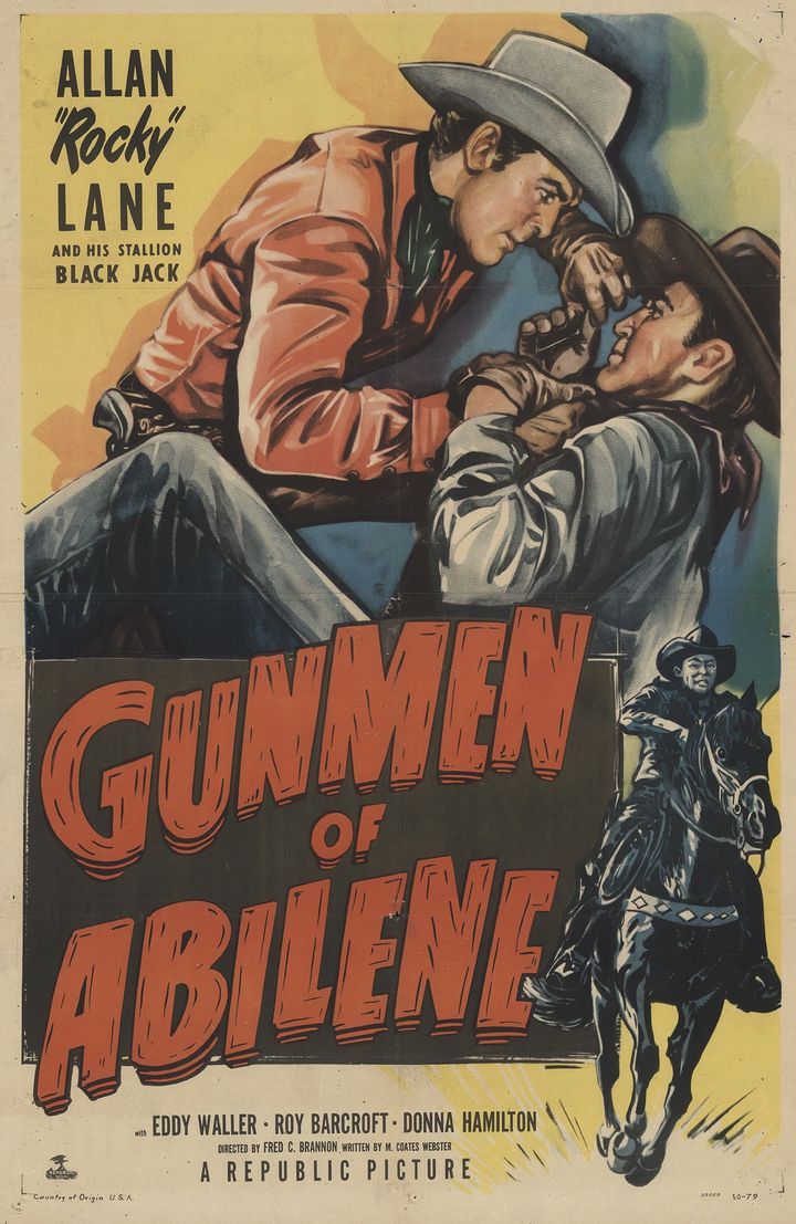 Gunmen Of Abilene (1950) Poster