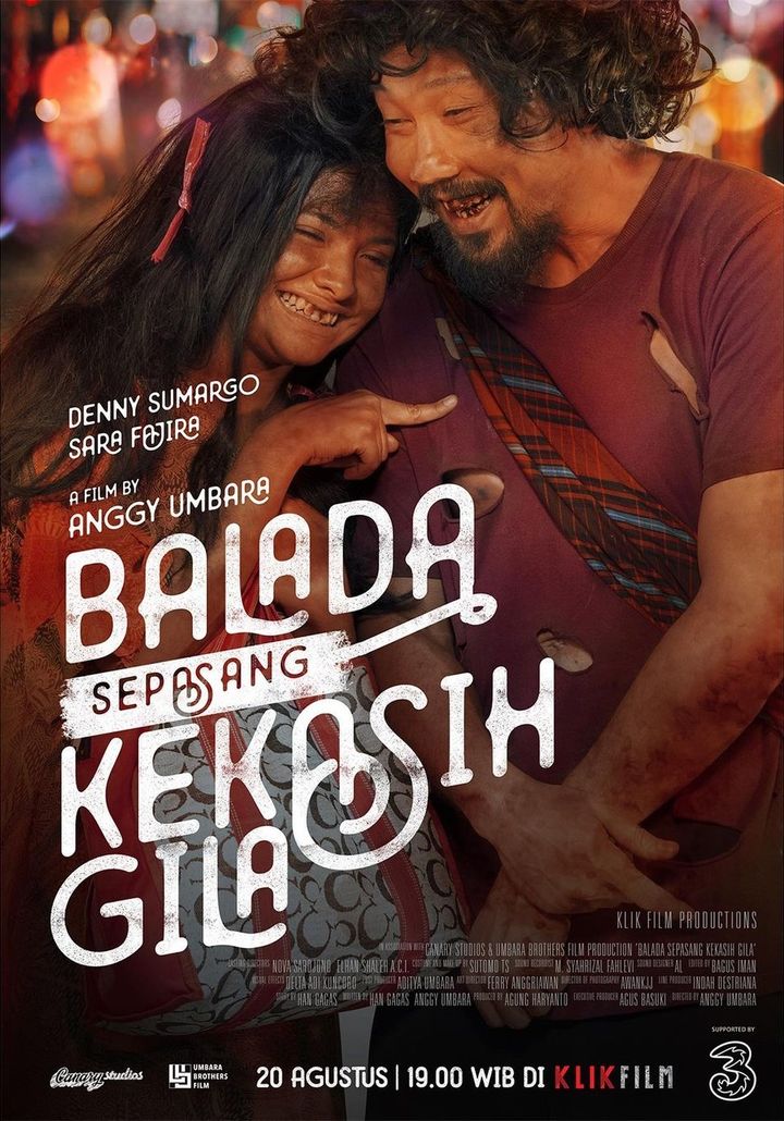 Balada Sepasang Kekasih Gila (2021) Poster