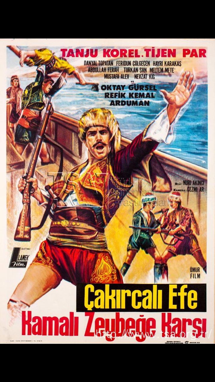 Çakircali Efe Kamali Zeybege Karsi (1967) Poster