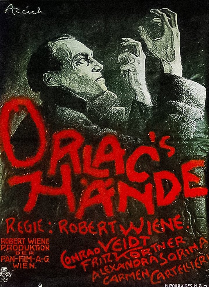 Orlacs Hände (1924) Poster