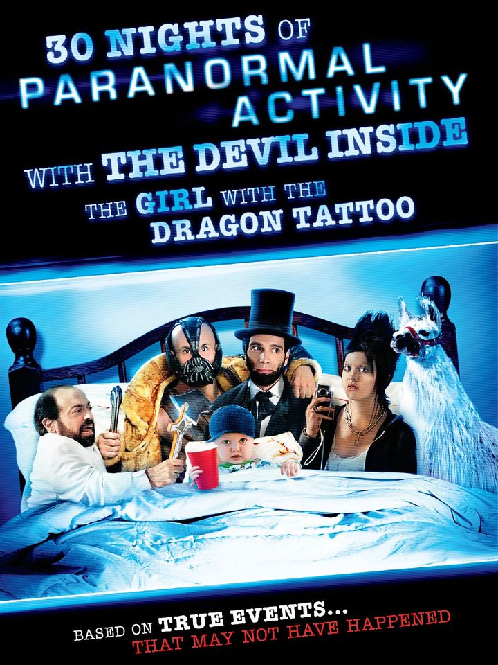 30 Nights Of Paranormal Activity With The Devil Inside The Girl With The Dragon Tattoo (2013) Poster