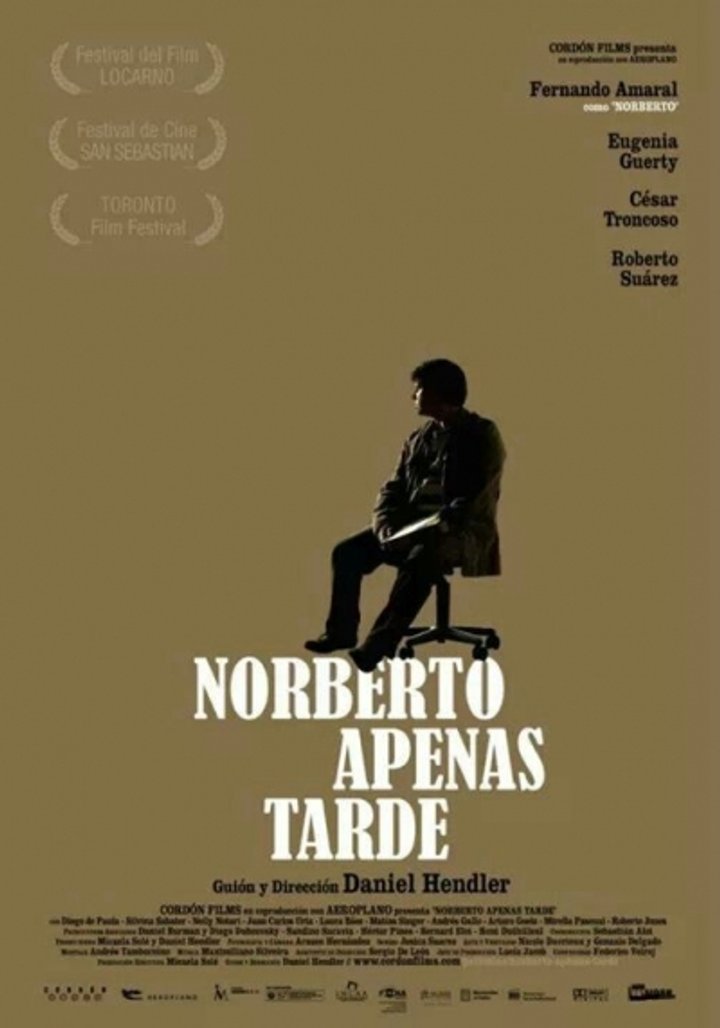 Norberto Apenas Tarde (2010) Poster