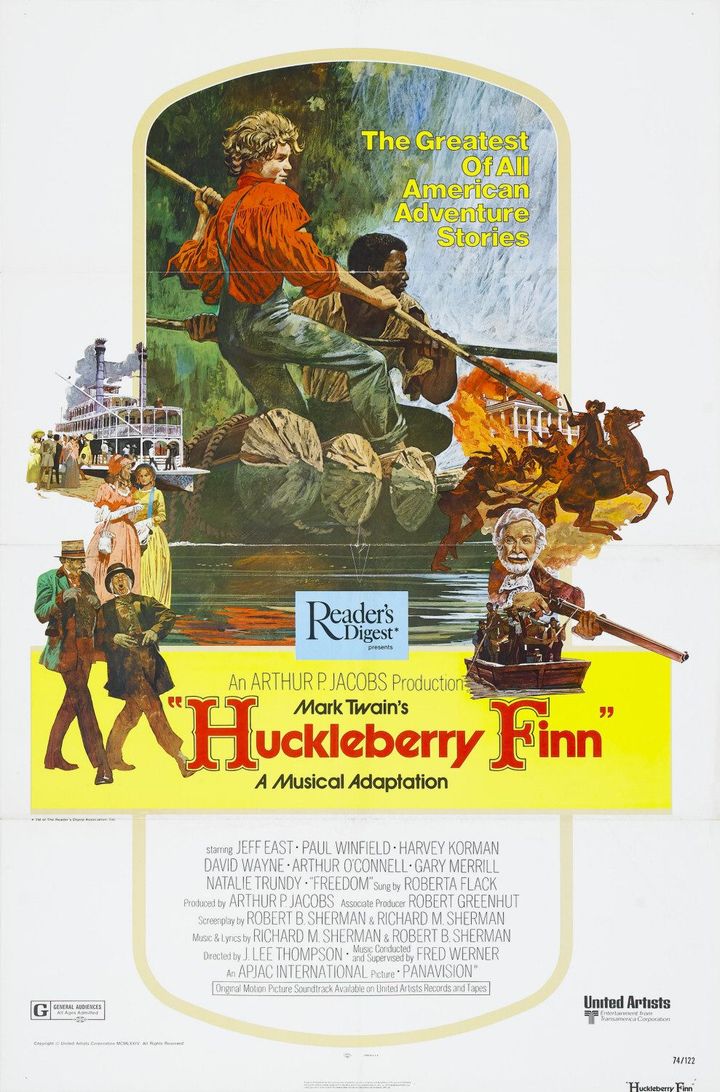 Huckleberry Finn (1974) Poster