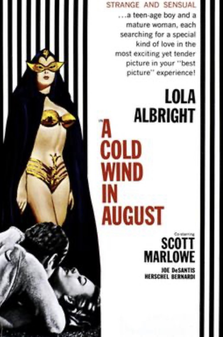 A Cold Wind In August (1961) Poster