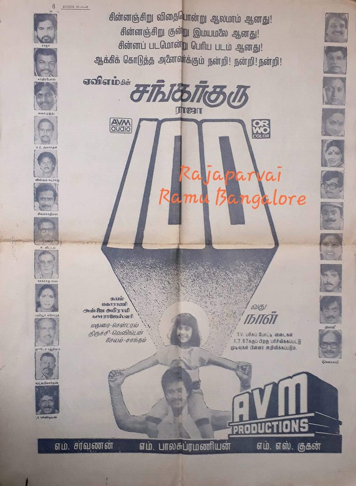 Shankar Guru (1987) Poster