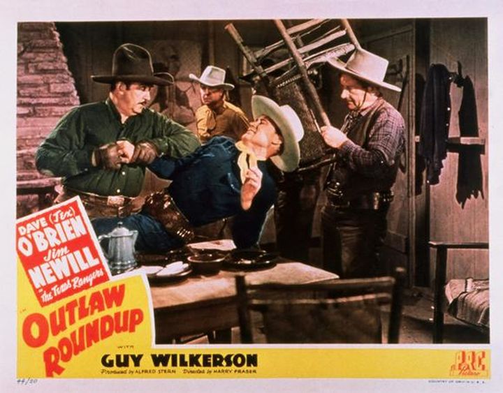 Outlaw Roundup (1944) Poster