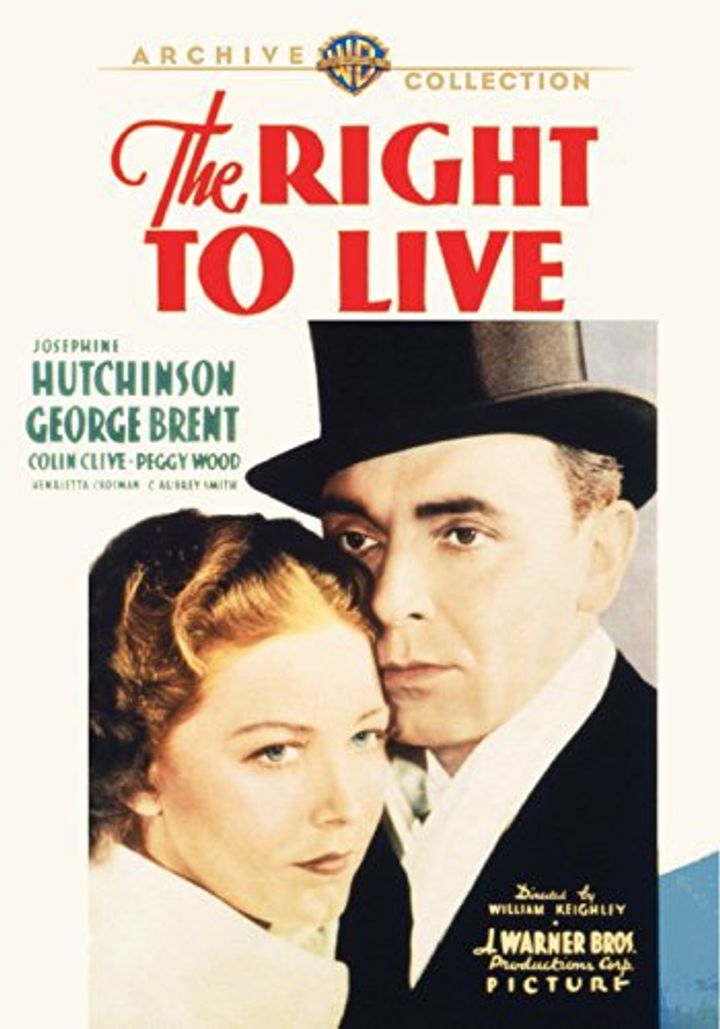 The Right To Live (1935) Poster