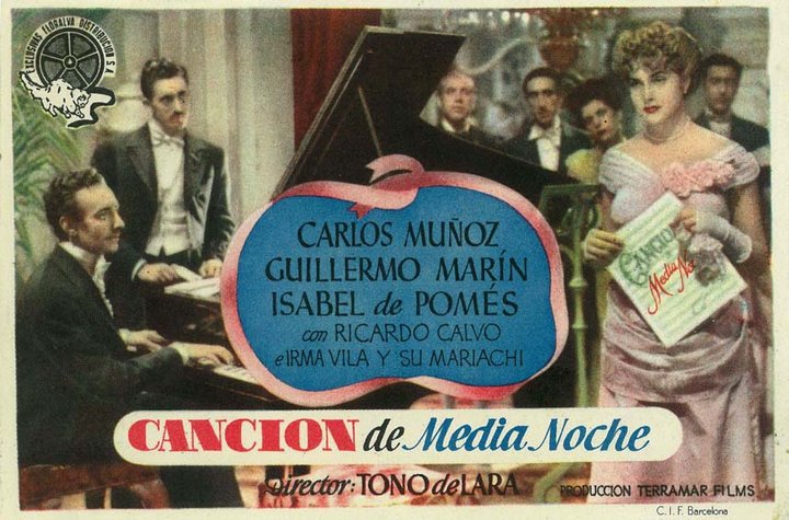 Canción De Medianoche (1947) Poster