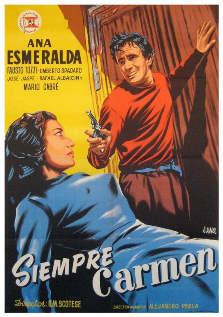 Carmen Proibita (1953) Poster