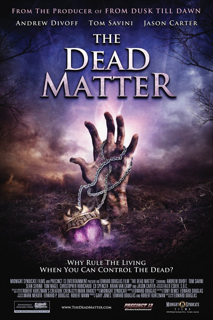 The Dead Matter (2010) Poster