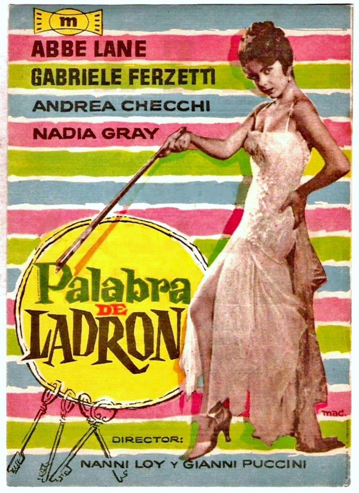 Parola Di Ladro (1957) Poster