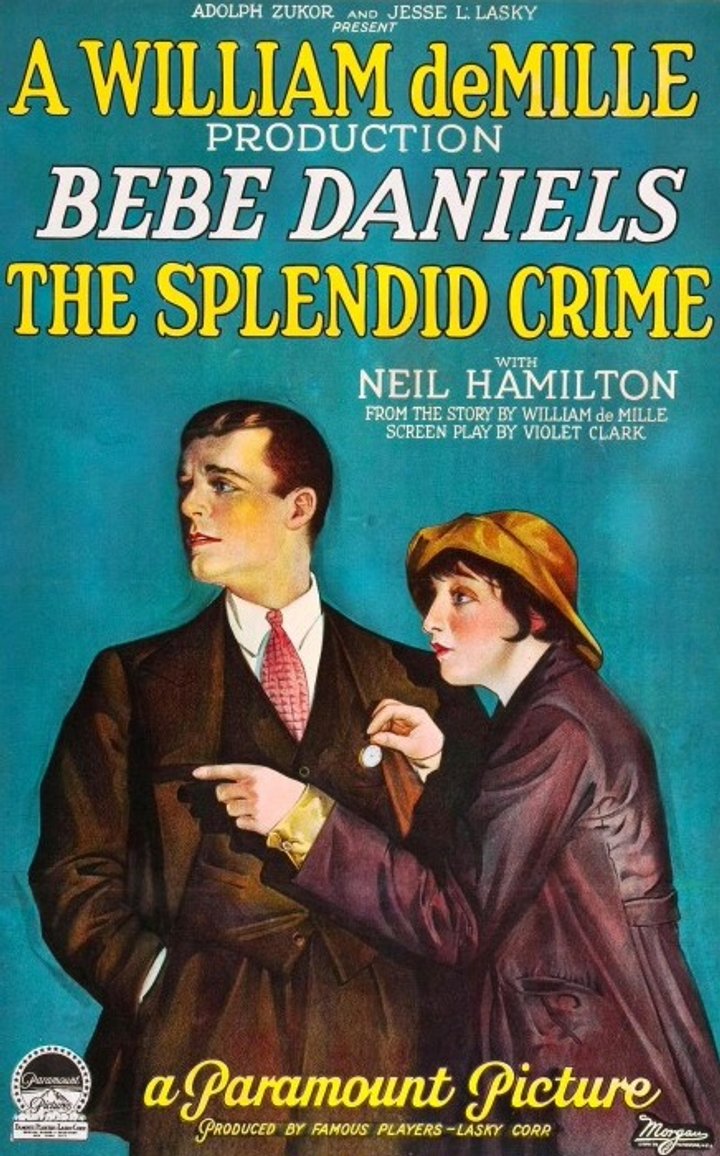 The Splendid Crime (1925) Poster